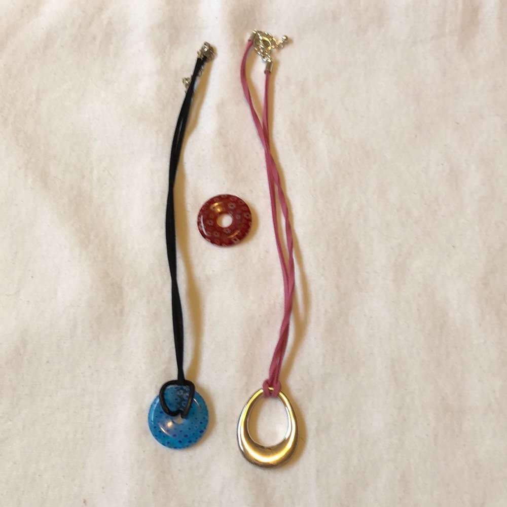 2 necklaces